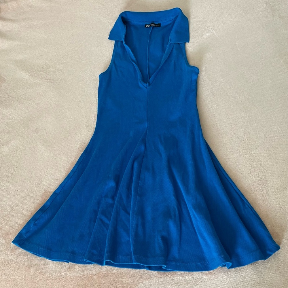 Zara Collared Mini Dress - Picture 6 of 10
